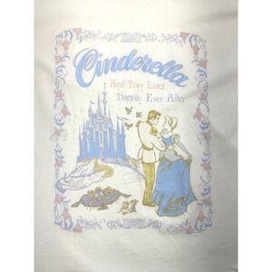 Rare Show Me Your Mumu Disney Cinderella 70th Anniversary Tee shirt White Medium